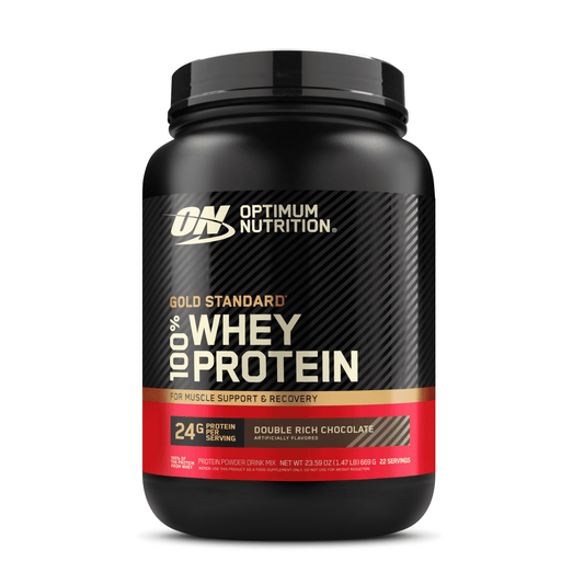 Gold Standard 100% Whey Protein Powder, Double Rich Chocolate 1.5Lb Tub