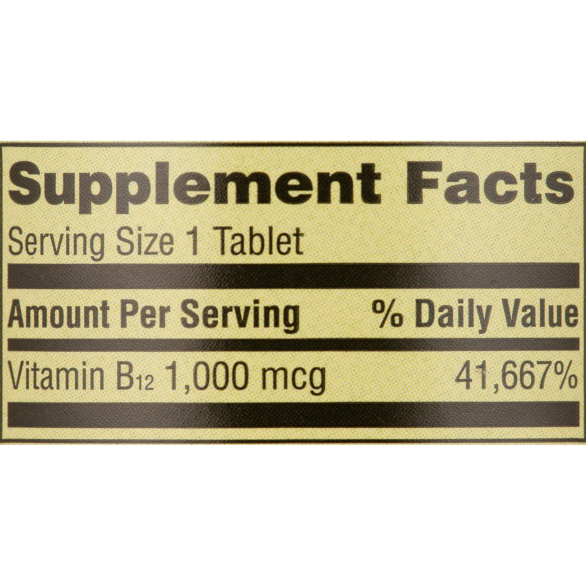 Timed-Release Vitamin B12 Tablets, 1,000 Mcg, 60 Count